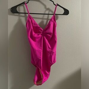 NWT Bullet Pointe “Aurora” camisole leotard size M